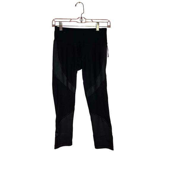 NWT 90 Degrees by Reflex black Capri leggings size small - Picture 1 of 6